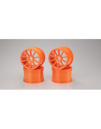ISH050KO Ten-Spoke Wheel (Orange/ST-R/4pcs) ISH050KO  - KYOSHO RC